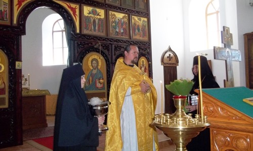 День тезоименитства  священника обители протоиерея Игоря Патрина