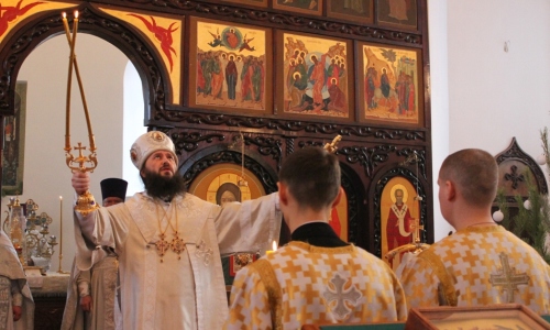 Первое Богослужение митрополита Феодора в Волгоградской епархии